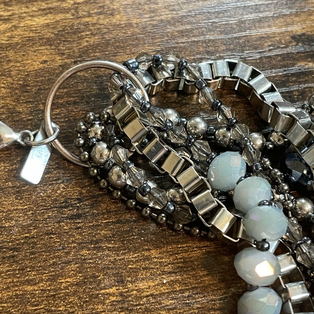 Cookie Lee Multi-Strand Monochromatic Necklace - image 3